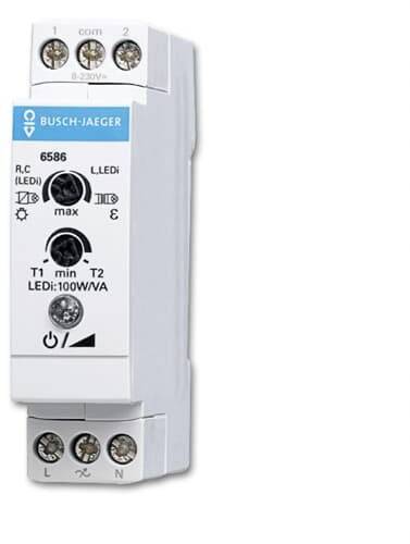 BJ LED-Dimmer REG Basic 6586 Install.Baumaterial Zählerschr./Verteilg Reiheneinb.Inst.-Ger