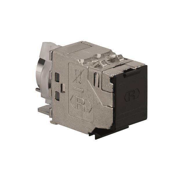 Rutenbeck 25GB-Uni- UM-Cat.6A iso 25/10G versalmodul geschirmt 13900310 (Inhalt 12 StÃ¼ck)