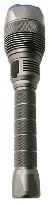 Ledino Akku-Handleuchte Mockau 5Ah IPX7 4 Lichtsstufen max 12.000lm, USB Ladek. Techn.Licht/Wohnraum