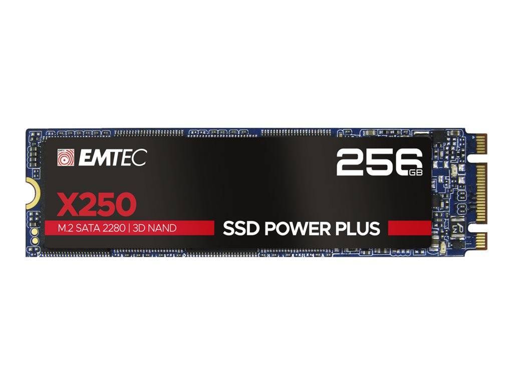 Emtec SSD M.2 Sata X250 256GB Intern Multimedia-Technik Solid State Drives