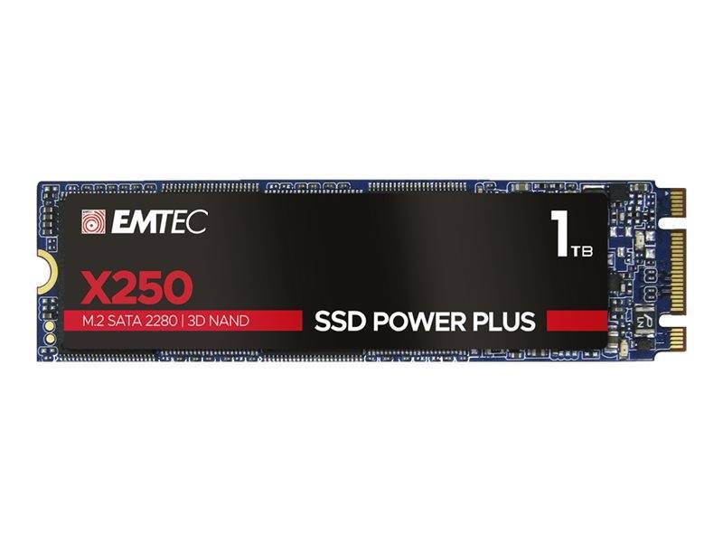 Emtec SSD M.2 Sata X250 1TB Intern Multimedia-Technik Solid State Drives