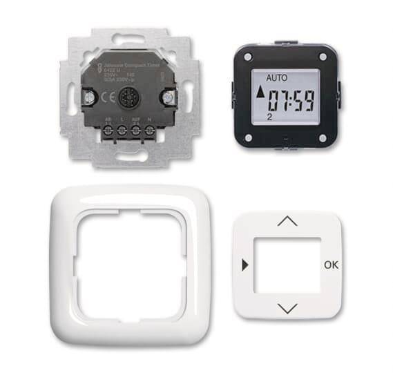 BJ Jalousie-Compact-Timer 6422 UJ-214 Komplettset Reflex SI alpinweiÃŸ Install.Baumaterial