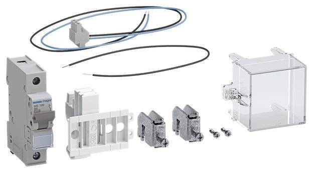 Hager BestÃ¼ckungspaket f.Spgs- ZY3N1LS versorgung RfZ H1100 mit LS 6A im NAR Install.Baumaterial