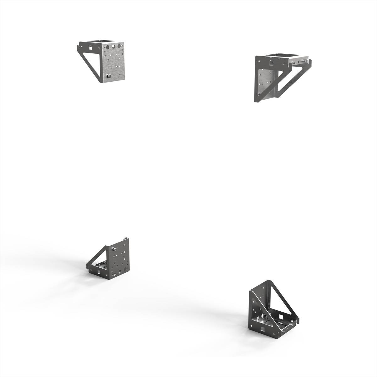 SCHROFF Reduzierwinkel - REDUZIERWINK.F.TIEF.STR.(4X) 19 Schränke &amp, Ausbauteile Varistar