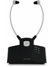 TechniSat STEREOMAN ISI 3 sw 0001/9130 TV-Funkkopfhörer,Kinnbügel,2,4GHz Unterhaltungselektr.