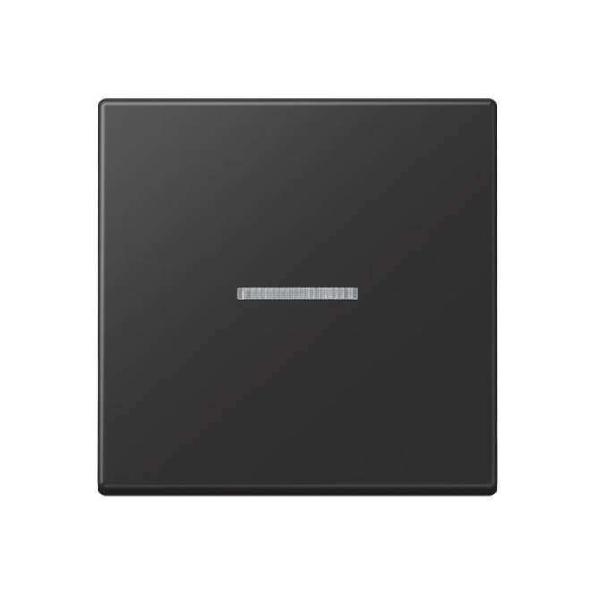 Jung JUNG HOME Taster 1fach BTA17101SWM Install.Baumaterial Schaltermat/Geb.Steu KNX