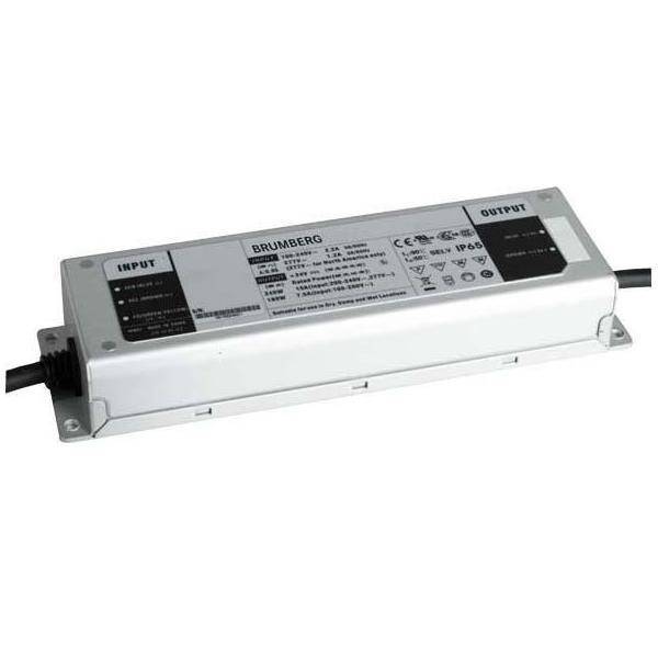 BRUM LED-NetzgerÃ¤t 24V 1-100W 17224000 IP65 LBH 199x63x36mm Techn.Licht/Wohnraum LeuchtenzubehÃ¶r