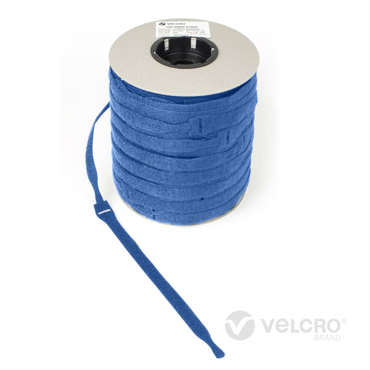 ® One Wrap® Strap 20mm x 150mm, 750 Stück, blau Installation / Reinigung Kennzeichnung und