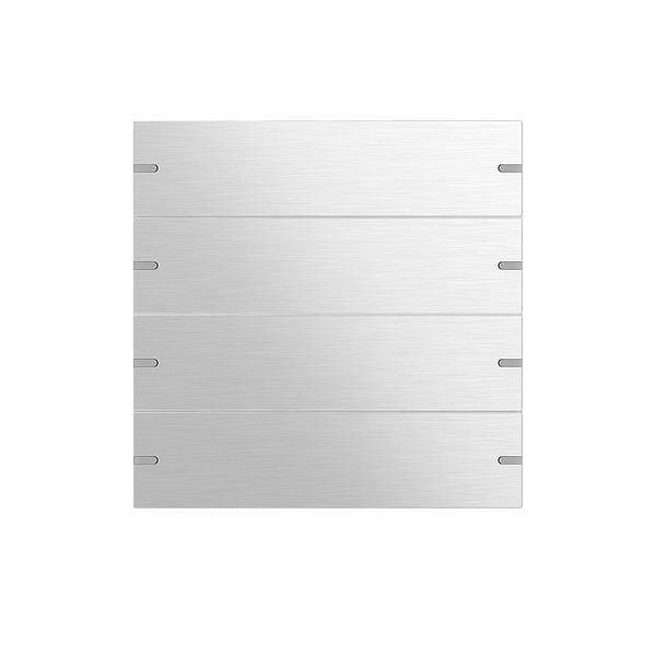GIRA 502417 Wippenset 4fach Tastsensor4 TS4 Aluminium (eloxiert) Install.Baumaterial KNX