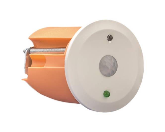 MDT SCN-P360D1.01 Präsenzmelder 360° 1Pyro Reinweiß matt mini Install.Baumaterial KNX