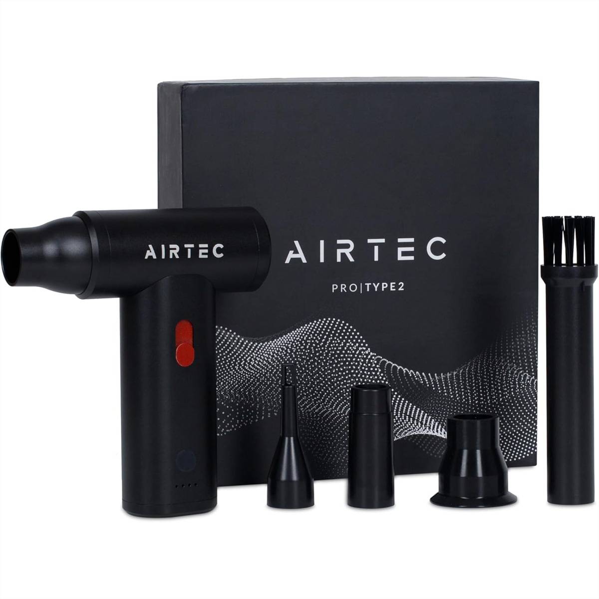 AIRTEC Pro Type 2 Staubgebläse Kabellos Werkzeug Luftdruckreiniger