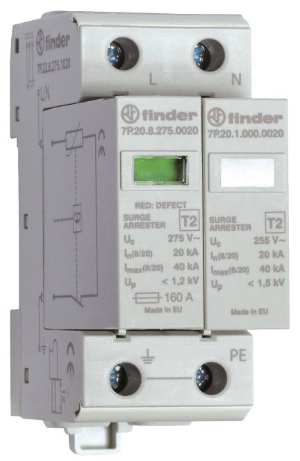 FIND Überspannungsabl. 7P.22.8.275.1020 1Varistor Install.Baumaterial Zählerschr./Verteilg