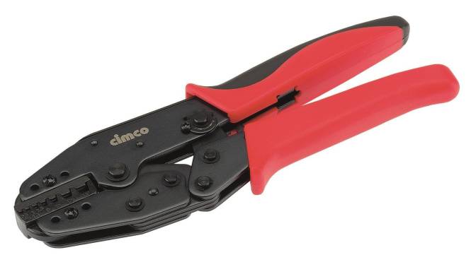 Cimco Presszange ZAE AE 226mm 106120 0,5-16qmm Einhand Trapezpressung Install.Baumaterial Werkzeug