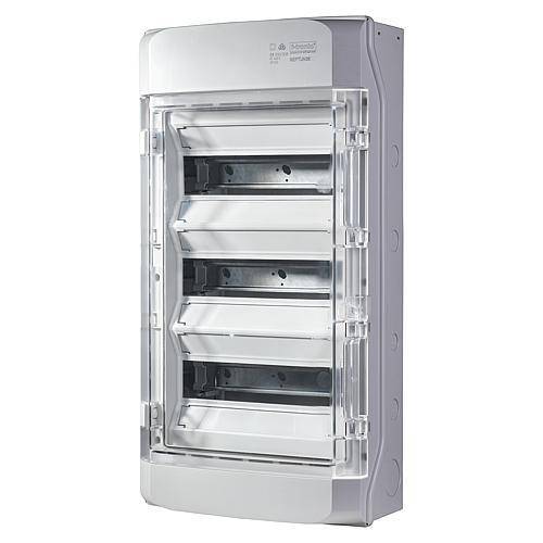 f-tronic AP Feuchtraumverteiler NEPTUN36 IP65 7270003 3-reihig Install.Baumaterial