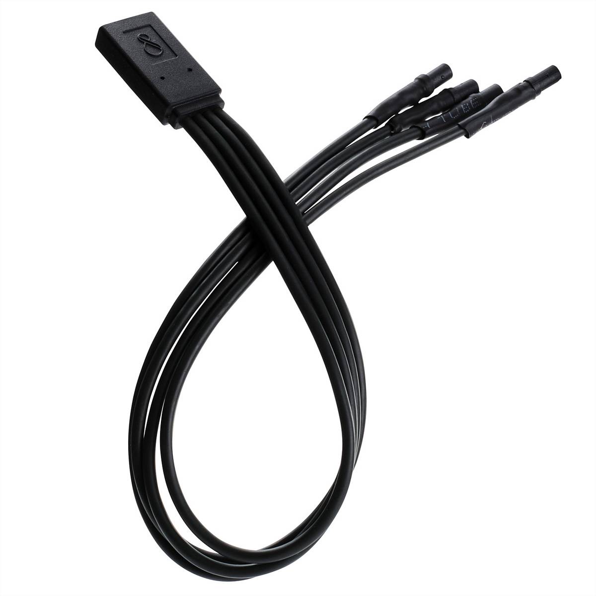 BACHMANN OCHNO Switch Adapter 4Port Alu integrierter LED Taster Stromversorgung Plug and Play