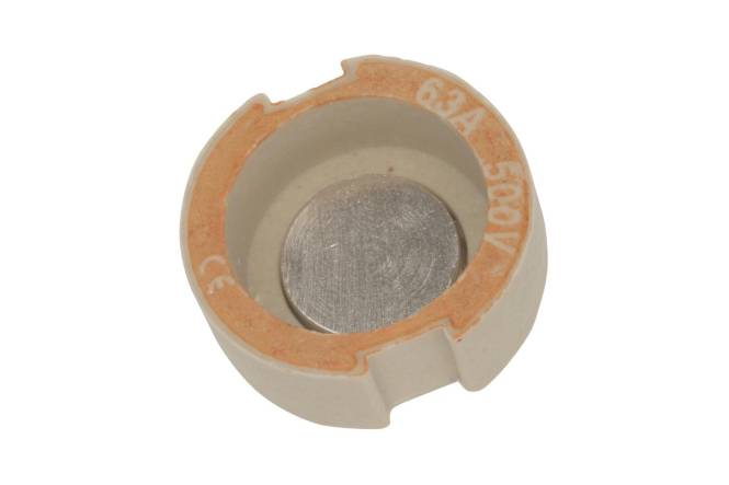 Mersen 01658.063000 DIII 63A kupfer D-Schraub-Passeinsatz (Inhalt 1 Stück) Install.Baumaterial