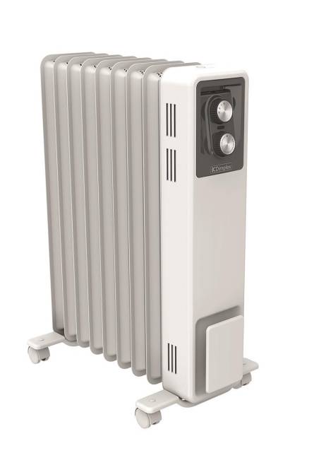 Dimplex RD 1007TS Rippen- RD 1007 TS Radiator ölfrei 1,5kW 7 Rippen Haustechnik Elektrisch heizen