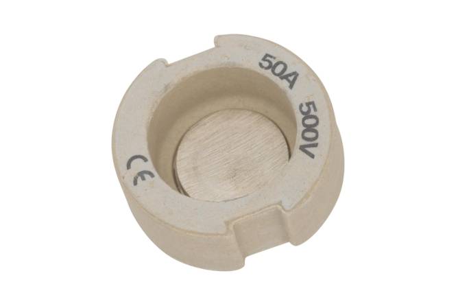 Mersen 01658.050000 DIII 50A E211512M weiss D-Schraub-Passeinsatz (Inhalt 1 Stück)