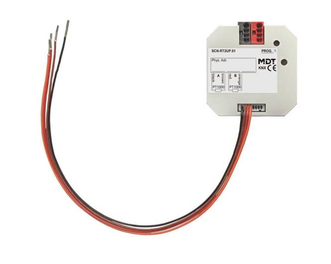MDT SCN-RT2UP.01 Temperaturregler 2fach UP f.PT1000 Sensoren Install.Baumaterial KNX