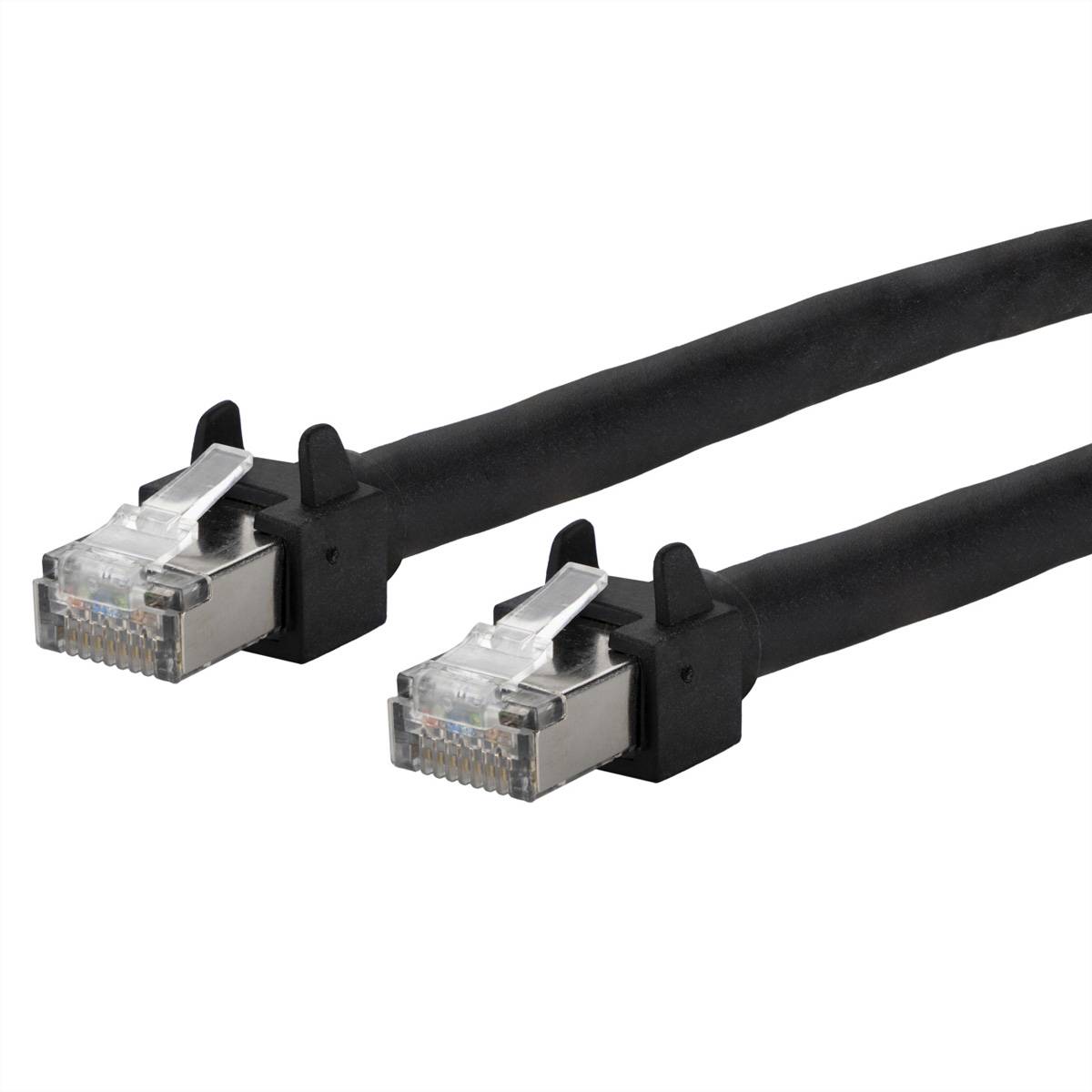 METZ CONNECT Patchkabel 6kV Flex500 Outdoor, schwarz, 20 m Netzwerkkomponenten Industrial Networking