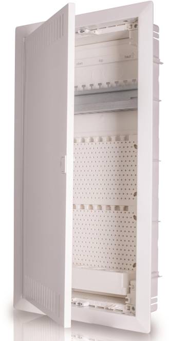 f-tronic HW/UP Kommunikations- JUMBO36K verteiler 3r MPL 3f Steckdose 7250027 Install.Baumaterial