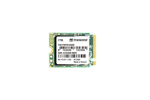 SSD 1TB Transcend M.2 MTE300S (M.2 2230) PCIe Gen3 x4 NVMe Multimedia-Technik Solid State Drives