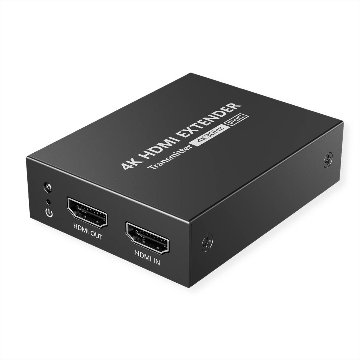 VALUE HDMI A/V Extender über Kat.6A Kabel, 4K@30Hz, 40m Video-Verlängerung HDMI-Verlängerung
