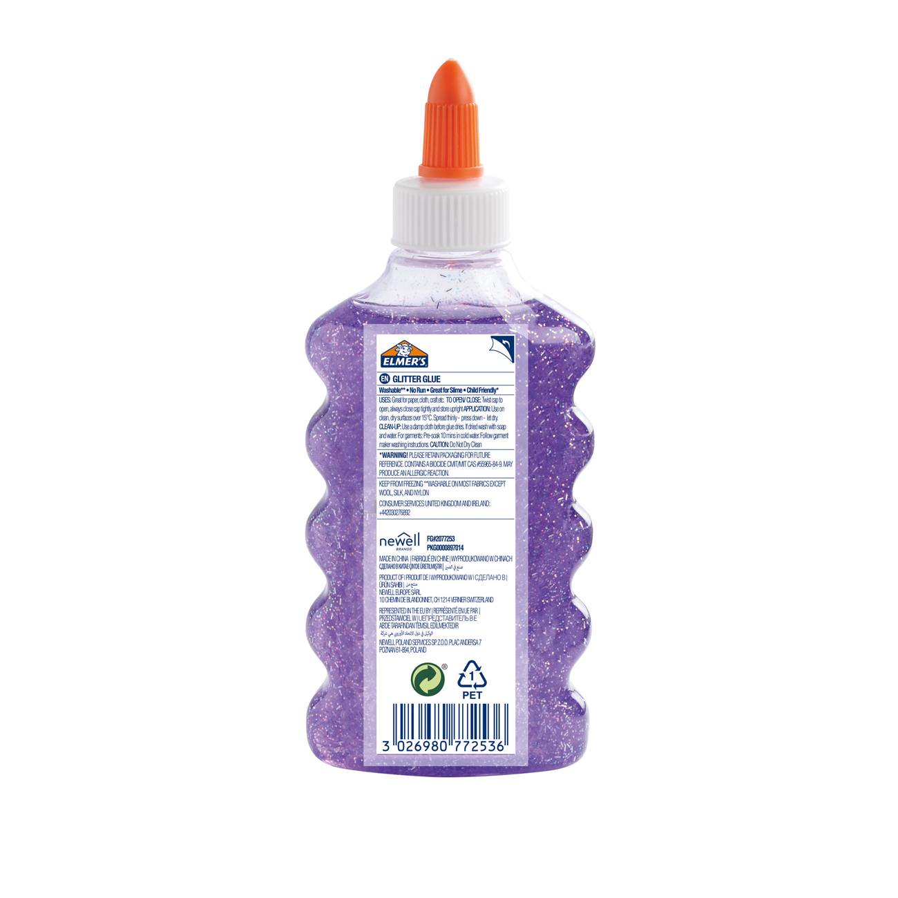 Elmers Glitzerkleber Violett 177ml Multimedia-Technik Zeichnen,Malen,Basteln