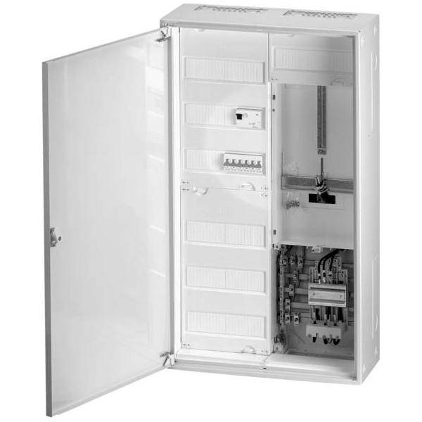EATON ZSD-V19/APZ Verteilerfeld 187909 9-rhg H=1350mm m.Raum f.APZ(300mm) Install.Baumaterial