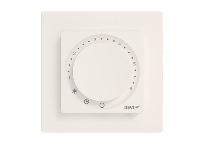 DEVI Thermostat elektron. DEVIREG BASIC Progammierbarer Fussbodenth. 140F1160 Haustechnik Elektrisch