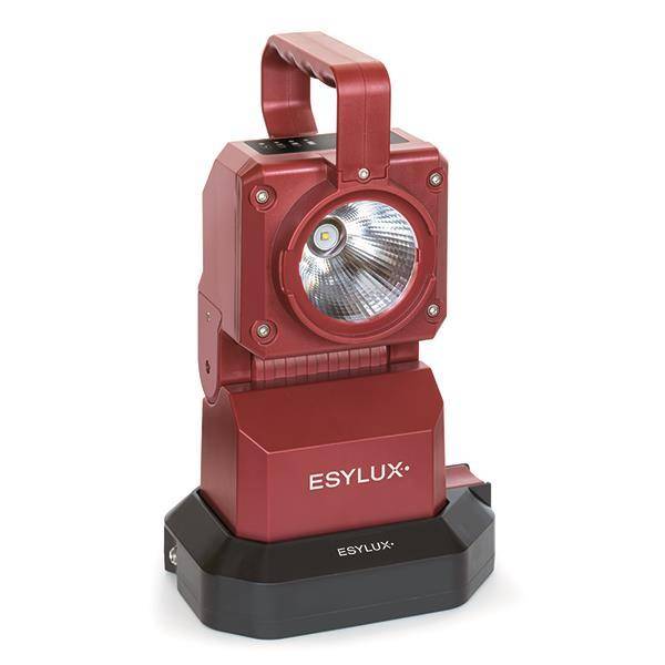 Esylux SLP-2 Handscheinwerfer EN10050015 LED 4h/8h IP54 m. Notlicht+LadegerÃ¤t Techn.Licht/Wohnraum