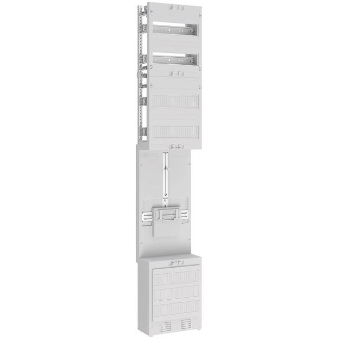 ABN Zählerplatz 3Pkt 1R 1V ZV19010 4-reihig o.V./B.m.SAS 5p.BxH:250x1350mm Install.Baumaterial