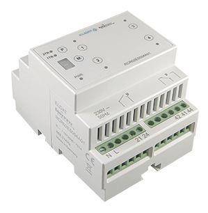 ELDAT Hutschienen- RCR02EN5004A01-29K Empfänger EIN/AUS 4 Kanal 230VAC grau Install.Baumaterial KNX