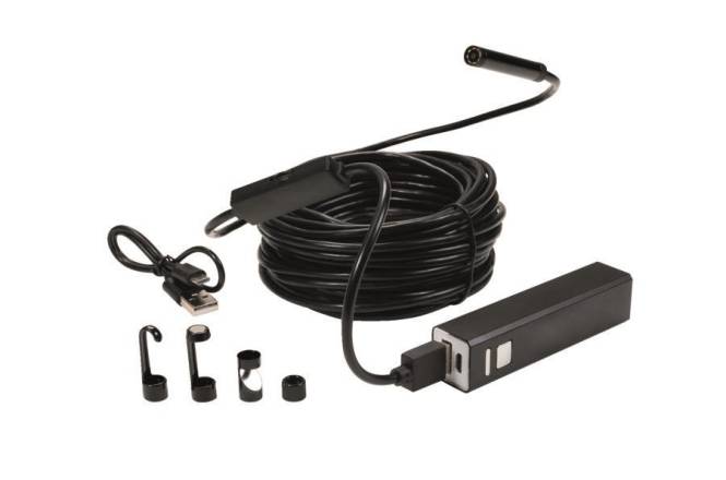 Hellermann Cable Scout Cam-DIV-BK WLAN-HD Inspektionskamera 897-90060 Install.Baumaterial Werkzeug