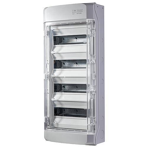 f-tronic AP Feuchtraumverteiler NEPTUN48 IP65 7270004 4-reihig Install.Baumaterial