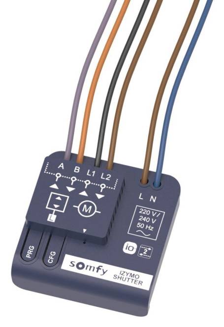 Somfy UP-Empfänger Rollladen io 1822660 Install.Baumaterial Ventil.Jalou.Mot.Ex-
