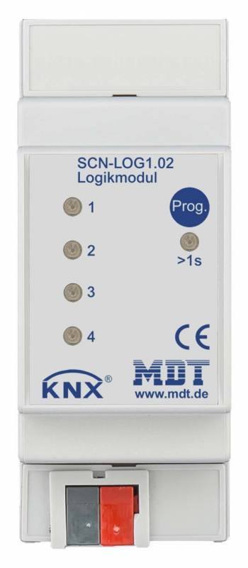 MDT SCN-LOG1.02 Logikmodul 2TE REG Install.Baumaterial Schaltermat/Geb.Steu KNX