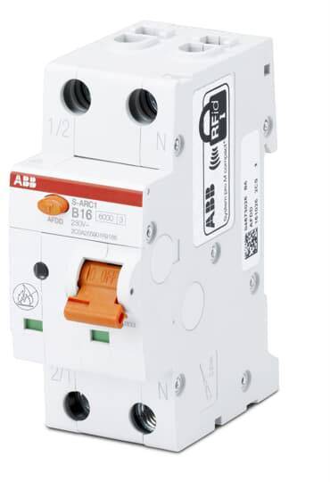 ABB Brandschutzschalter BS/LS S-ARC1-B13 13A 6kA 1P+N 2TE 2CSA255901R9135 Install.Baumaterial