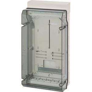 KNX-Schaltaktor, Modell AKK-0816.03, 8-Kanal, 230V AC, 16A Belastbarkeit, mit Anzeigelichtern und Anschlussklemmen.