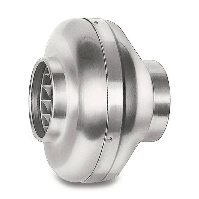 HELI Radialer Rohrventilator RR 100 C RR100C Förderl.freibl. 240m2/h Install.Baumaterial