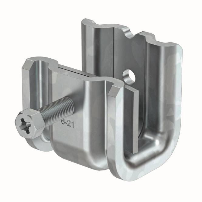 OBO SSP 6-21 M8 FT TrÃ¤gerklammer schwere Ausf 6-21mm St FT 1486282 (Inhalt 25 StÃ¼ck)