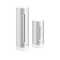 Netatmo NWS01-EC Digitale Wetterstation Aluminium Batterie / USB WLAN Install.Baumaterial KNX