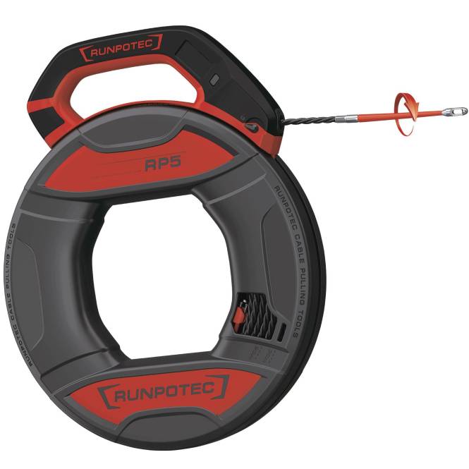 RUNP Runpo 5 KabeleinziehgerÃ¤t 30m 10014 Rohrdurchmesser 16-40mm Install.Baumaterial Werkzeug