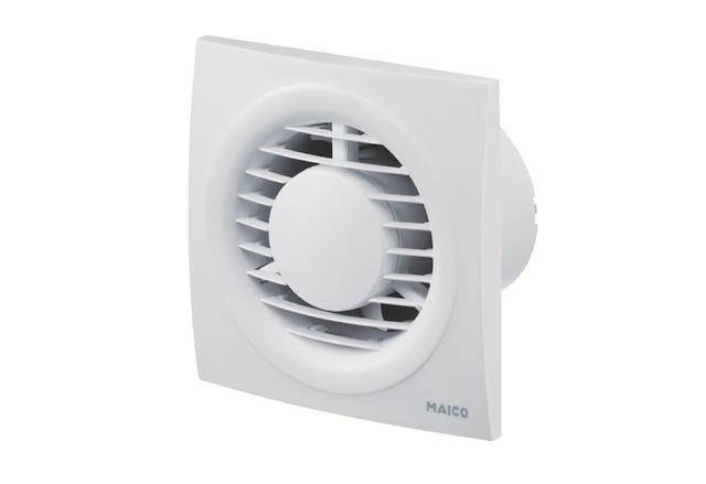 MAICO Kleinraumventilator ECA-PIANO-H Feuchtest.mit Einstellbarem Install.Baumaterial