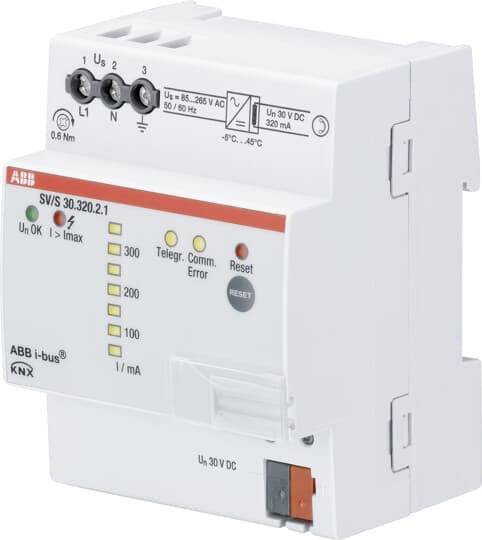 ABB Spannungsversorgung SV/S 30.320.2.1 320 mA Install.Baumaterial Schaltermat/Geb.Steu KNX