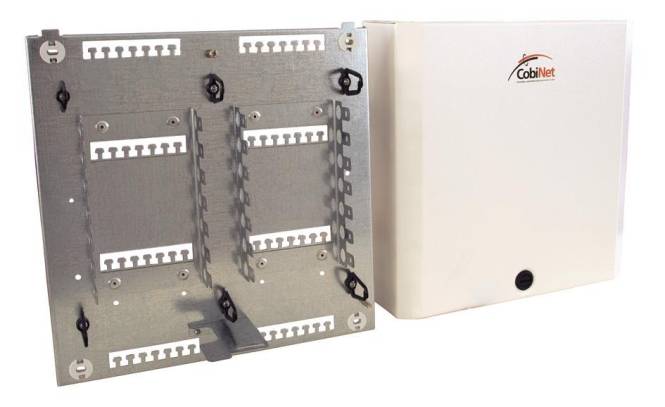 CobiNet 112702 VKA12/Montagewanne Verteilergeh. Stahl f.420DA 553x553x115 Install.Baumaterial