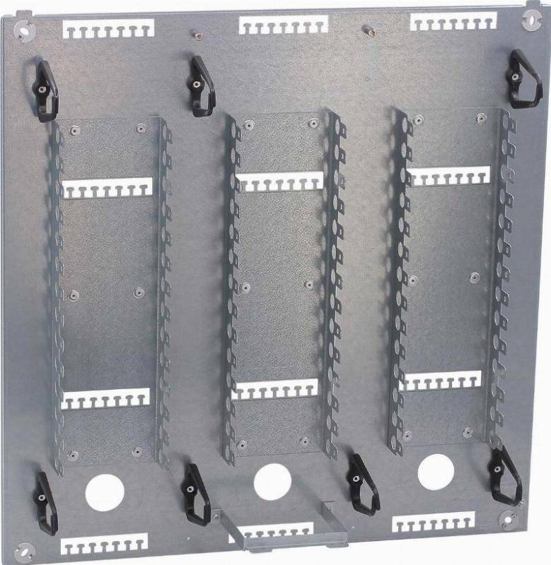 CobiNet 112702 VKA12/Montagewanne Verteilergeh. Stahl f.420DA 553x553x115 Install.Baumaterial