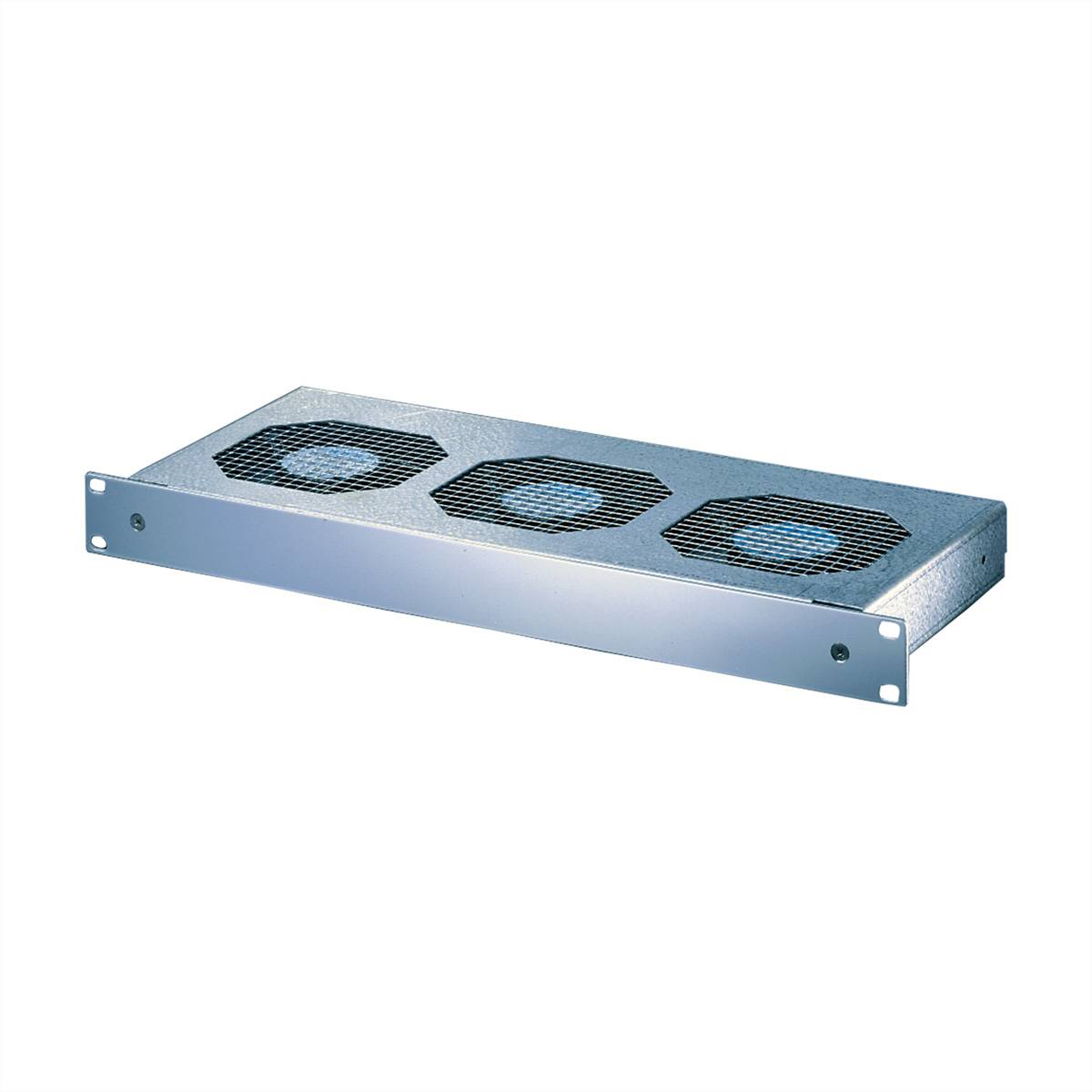 SCHROFF 19-Umlüfter 1 HE inklusive 3 Ventilatoren Netzwerk-Infrastruktur Zubehör Stand- /
