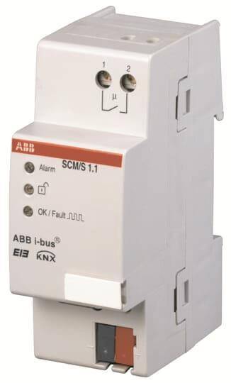ABB Sicherheitsmodul REG SCM/S1.1 Install.Baumaterial Schaltermat/Geb.Steu KNX