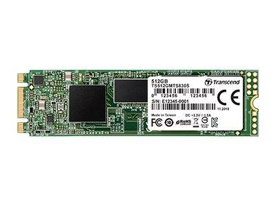 SSD 512GB Transcend M.2 MTS830S (M.2 2280) 3D NAND, SATA3 Multimedia-Technik Solid State Drives